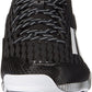 Chuteira de beisebol Adidas Poweralley 3.0 masculina, preta/branca/carbono, tamanho 13,5 D(M) EUA