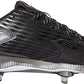 Chuteira de beisebol Adidas Poweralley 3.0 masculina, preta/branca/carbono, tamanho 13,5 D(M) EUA