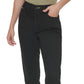Calça jeans vintage DKNY Broome High Rise feminina, preta, tamanho 30