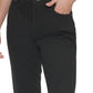 Calça jeans vintage DKNY Broome High Rise feminina, preta, tamanho 28