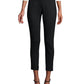 Calça de compressão feminina Anne Klein, preta, tamanho 6