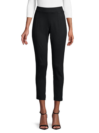 Anne Klein Women's Compression Slim Leg Pants Black Size 6