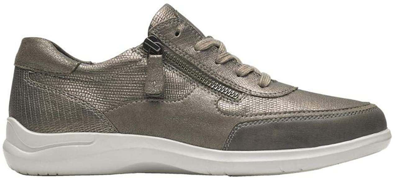 Tênis Aravon Power Comfort TIE Feminino Cinza