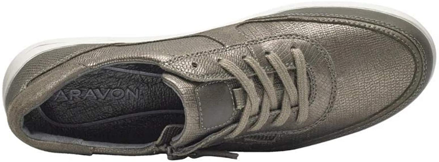 Tênis Aravon Power Comfort TIE Feminino Cinza