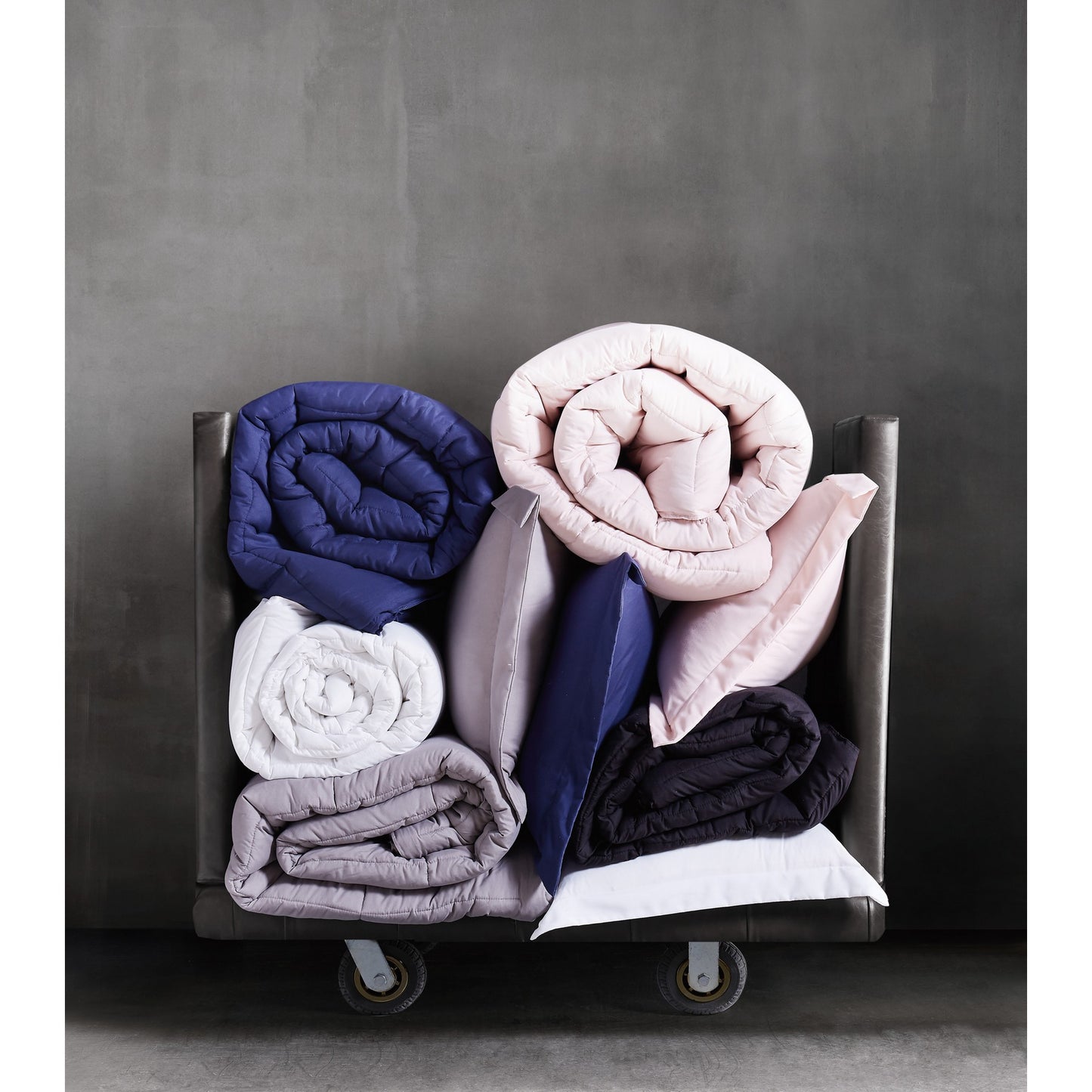 Conjunto de edredom reversível Truly Soft Everyday, preto, tamanho duplo, tamanho XL