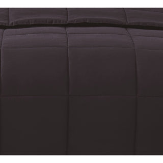 Conjunto de edredom reversível Truly Soft Everyday, preto, tamanho duplo, tamanho XL