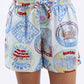 Damson Madder - Pull On Shorts