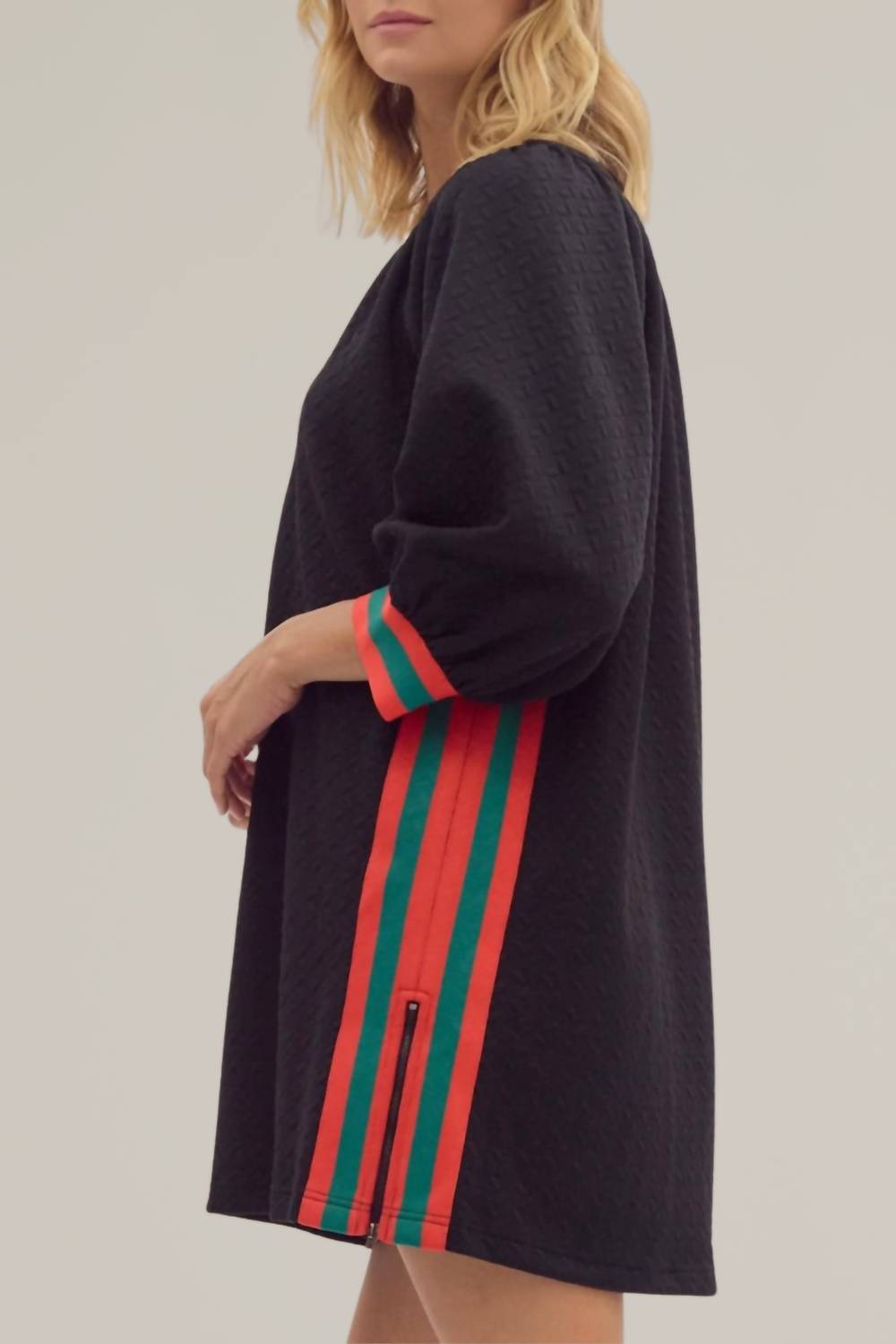 Entro - Side Striped Pullover Dress