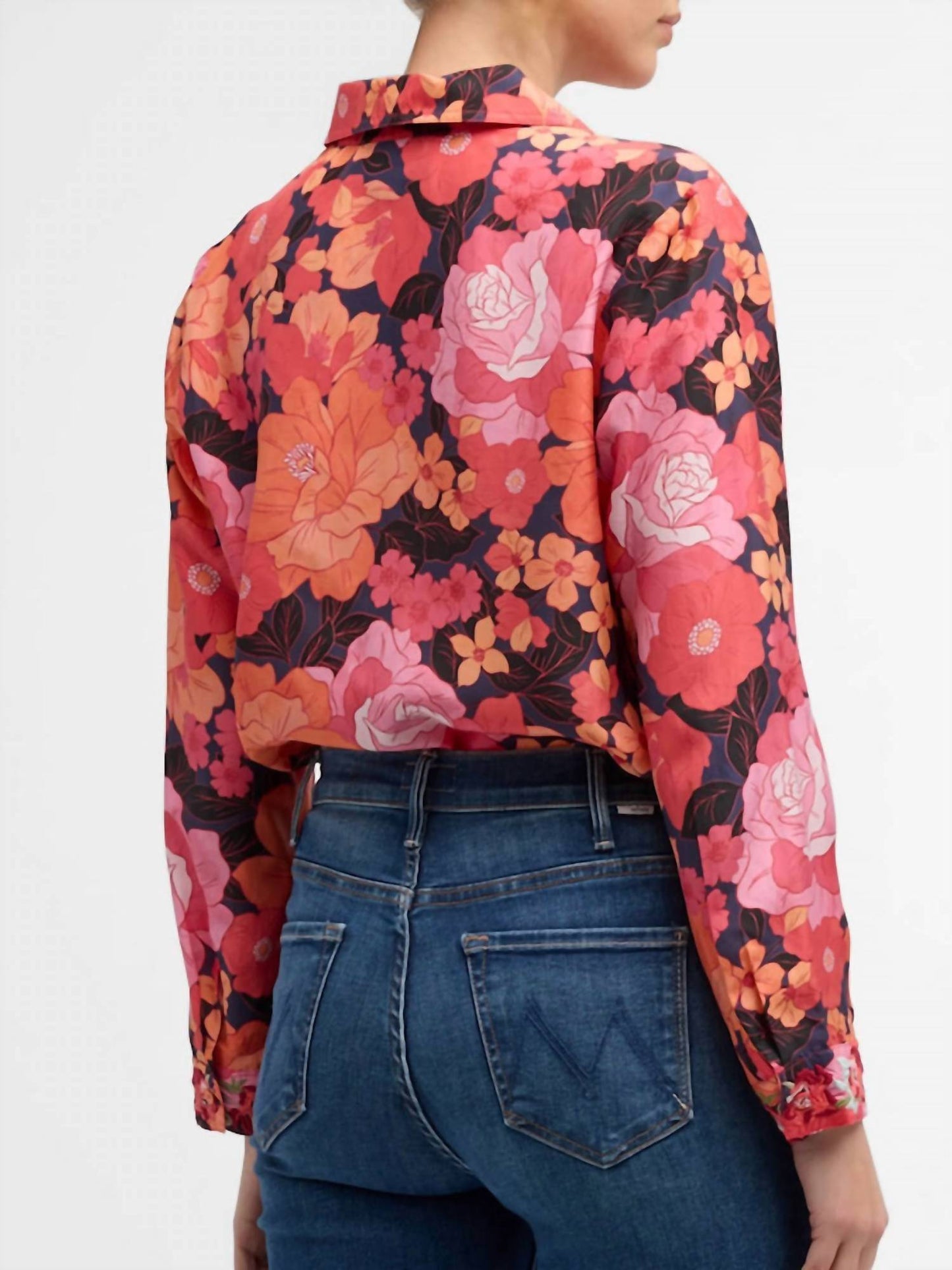 Johnny Was - Becca Silk Button Down Shirt