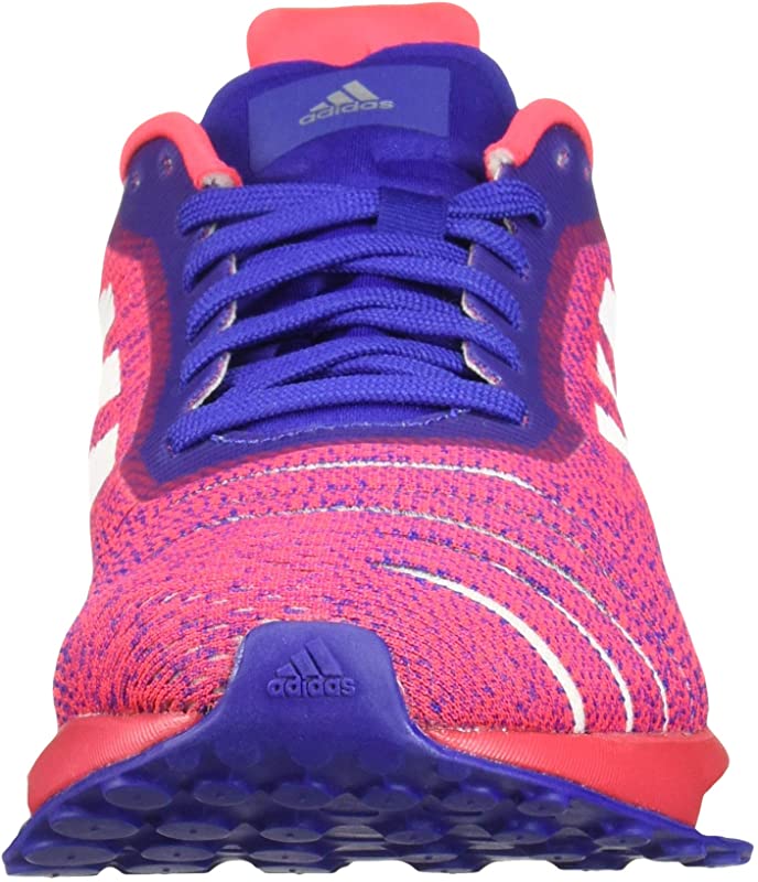 Tênis de corrida feminino Adidas Solar Drive Active Azul/Branco/Vermelho