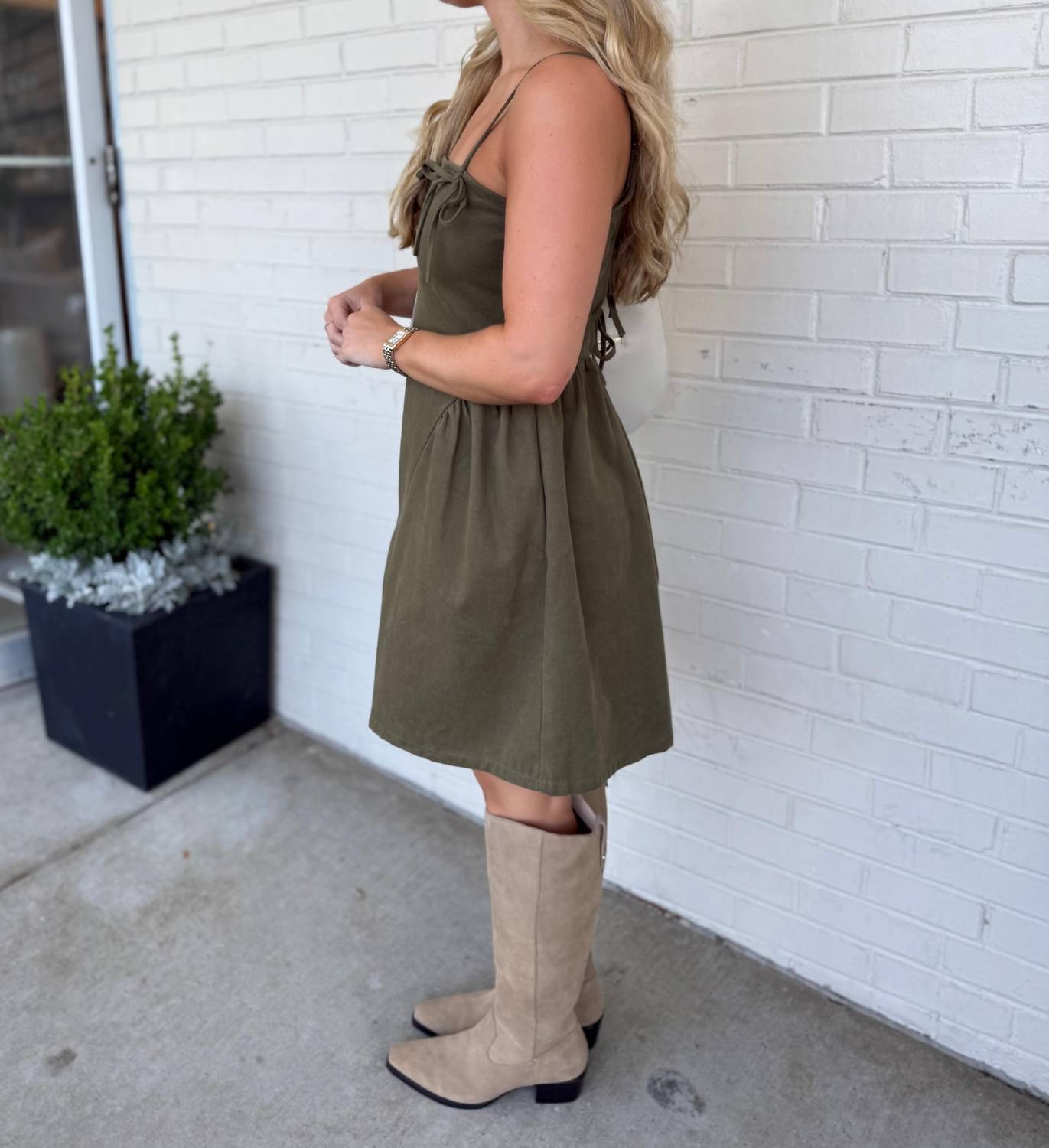 Aureum - Ophelia Bow Mini Dress