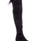 Botas femininas Mystical Riding Over The Knee da Chinese Laundry, pretas, tamanho 8 M