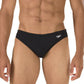 Calções de banho solares Speedo para homem, pretos, tamanho 32