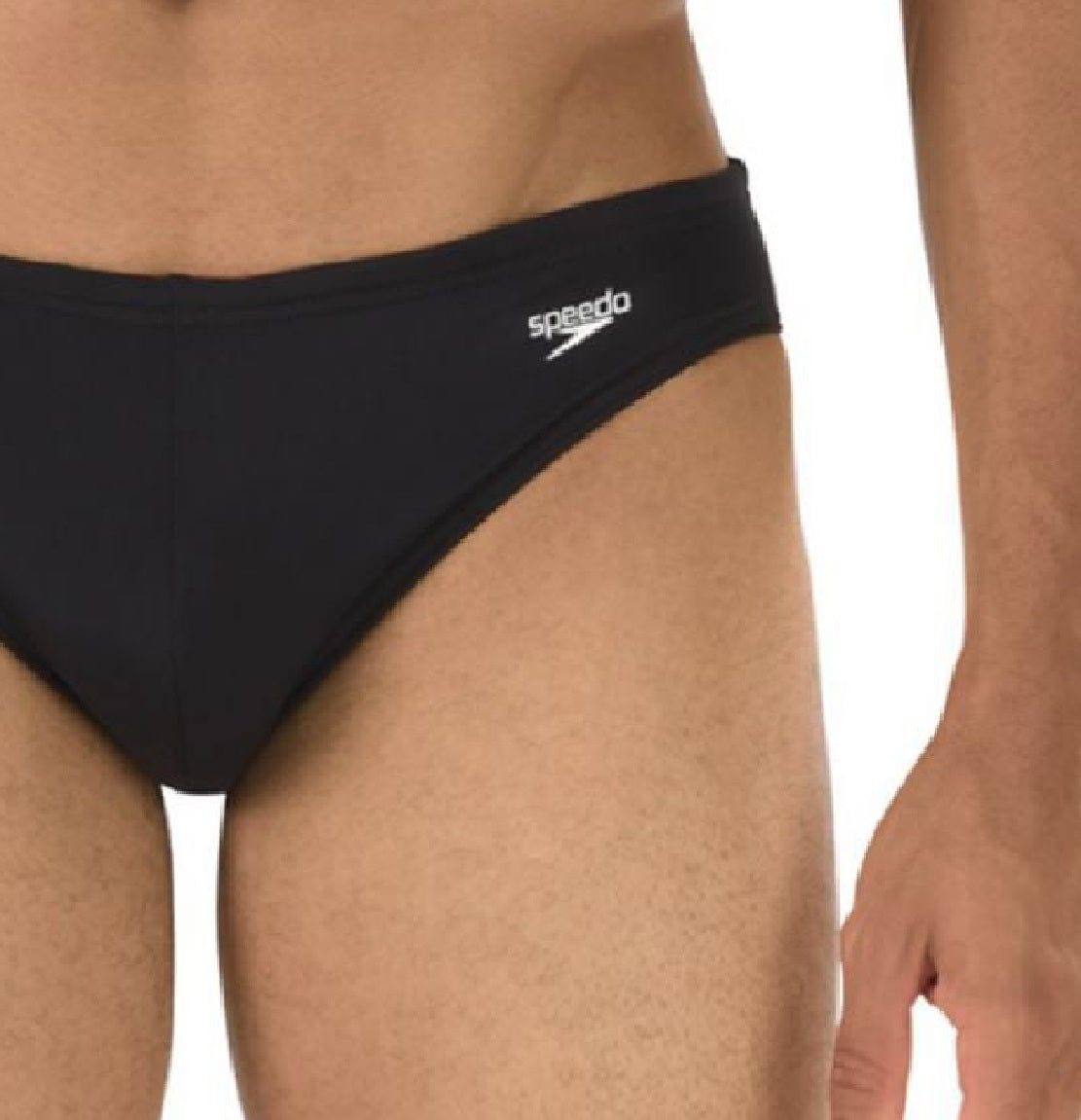 Calções de banho solares Speedo para homem, pretos, tamanho 32