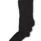 Pacote com 3 meias sociais masculinas Gold Toe de lã Windsor pretas, tamanho 10-13