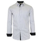Camisa social masculina Galaxy by Harvic Slim Fit, secagem rápida, elástica, branca, tamanho extragrande