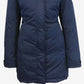 Galaxy By Harvic Jaqueta Parka Pesada Feminina Azul Tamanho Grande