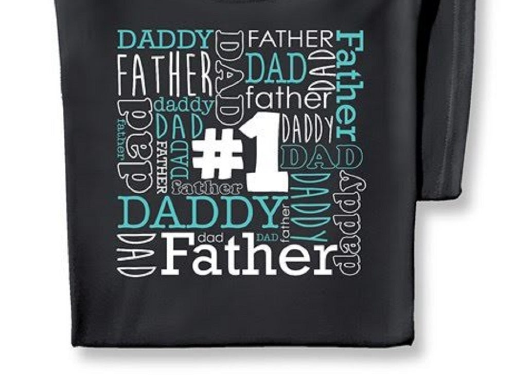 Camiseta Bigbolo Feminina 1 Pai Preta Tamanho Regular
