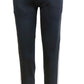 Calça de corrida listrada Galaxy By Harvic feminina, cinza, tamanho X-G