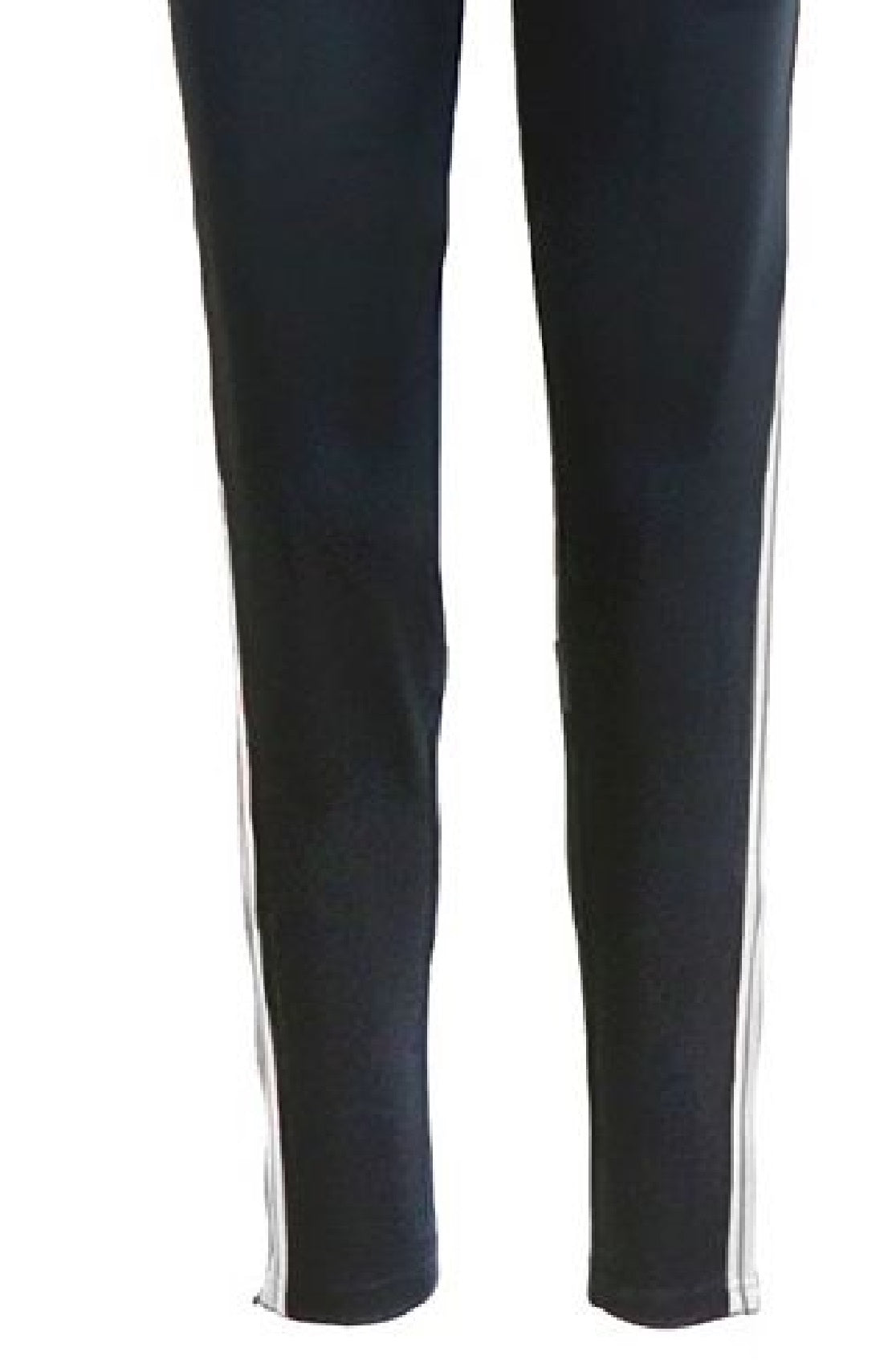 Calça de corrida listrada Galaxy By Harvic feminina, cinza, tamanho X-G