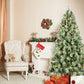 8 Ft The Full-Bodied Pre-Decorated Pinecone Christmas Tree