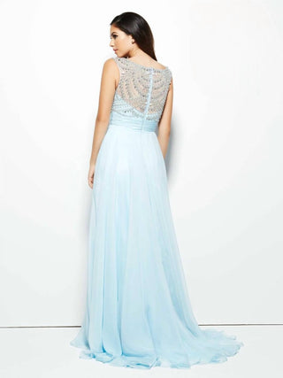 Mac Duggal - Vestido de baile com strass e fenda lateral