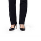 Calça jeans reta clássica Amanda feminina Gloria Vanderbilt, preta, tamanho 10