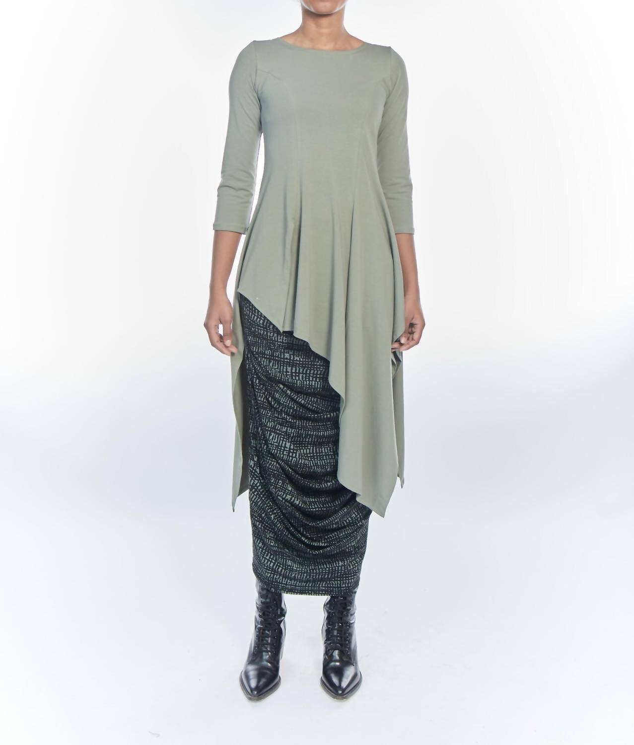 Matthildur - Elise Asymmetrical Long Sleeve Top