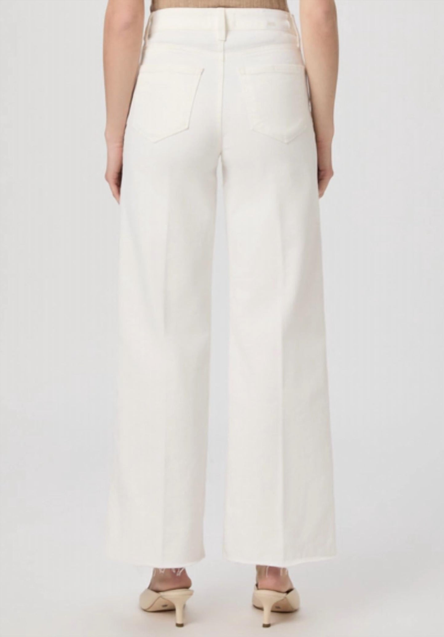Paige - Anessa 31" Wide Leg Jeans