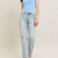 Judy Blue - Raina Mid-rise Boyfriend Jean