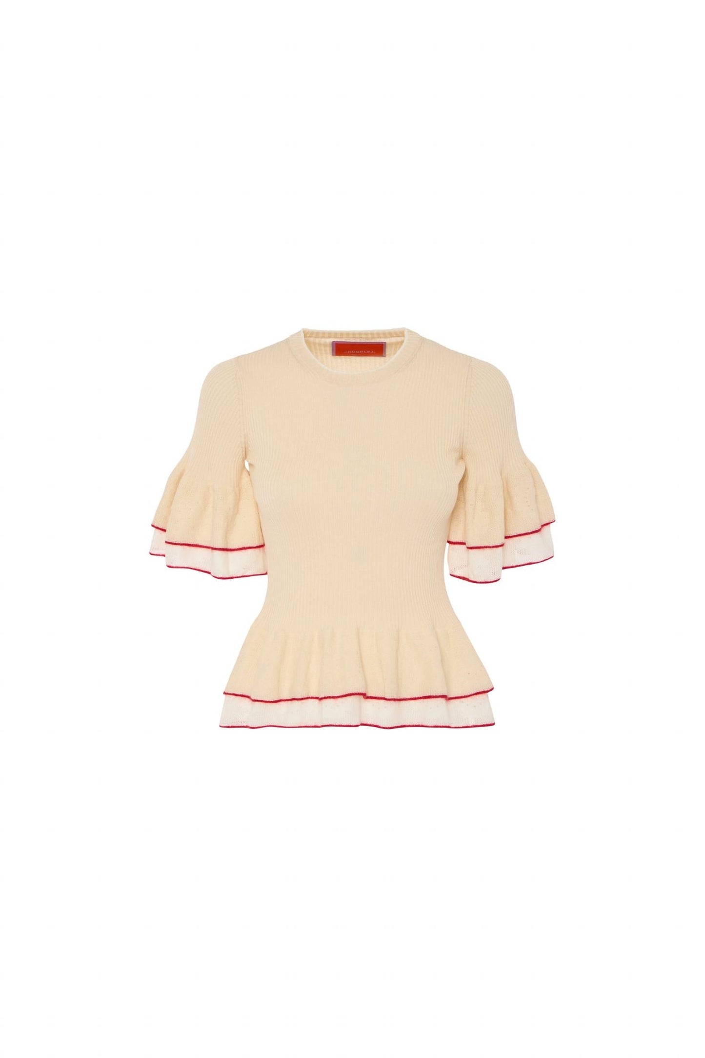La Doublej - Women's Peplum Top