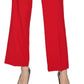 Calça Calvin Klein Feminina Tab Waist Vermelha Tamanho 14 Petite