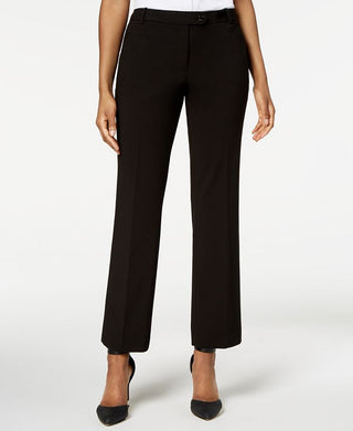 Calça Calvin Klein Modern Fit Feminina Preta Tamanho 12 Petite