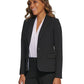 Calvin Klein Blazer Feminino de Um Botão Preto Tamanho 14