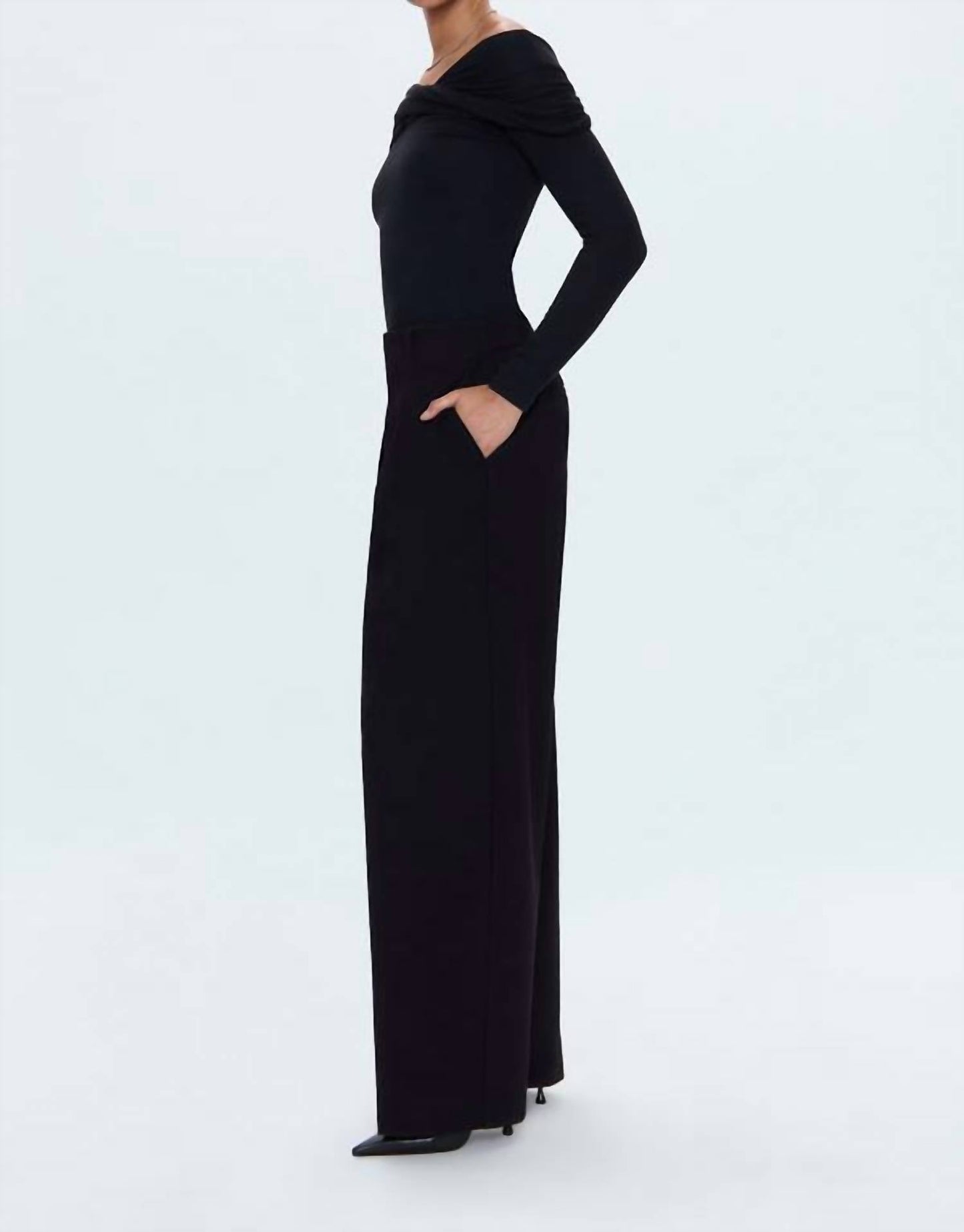 Pistola - Eden Pleated Ponte Trouser