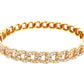 Normani - Women's Diamond Curb Link Bangle