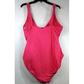 Ralph Lauren - Maiô feminino com amarração frontal e controle de barriga