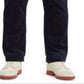 Calça de veludo cotelê clássica elástica masculina Polo Ralph Lauren, tamanho 34x34, azul