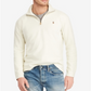 Camisa polo masculina Ralph Lauren com gola falsa canelada e rúgbi, tamanho grande, marrom