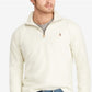 Polo Ralph Lauren Masculino Estate Rib Mock Neck Pullover Marrom Tamanho Médio