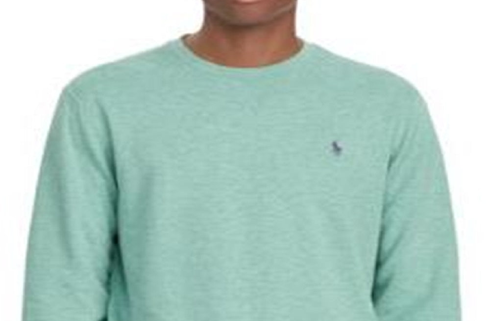 Polo Ralph Lauren Suéter Masculino Gola Redonda Verde Tamanho Médio