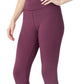 Legging Fila Strut Mid Rise Logo 7/8 Feminina Roxa Tamanho 1X