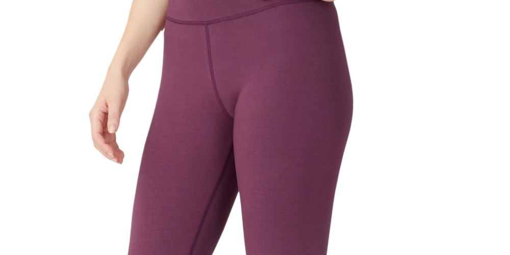 Leggings Fila Strut Mid Rise Logo Feminina Vermelha Tamanho 7-8