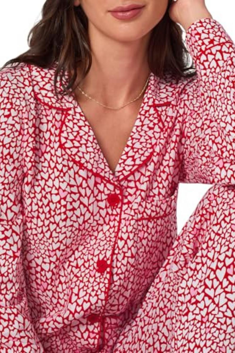 Bedhead Pjs - Bursting With Love Long Sleeve Pajama Set