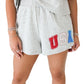 Rainha dos Brilhos - Short USA com Contas