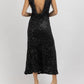 2.7 August Apparel - Jill Backless Maxi Dress