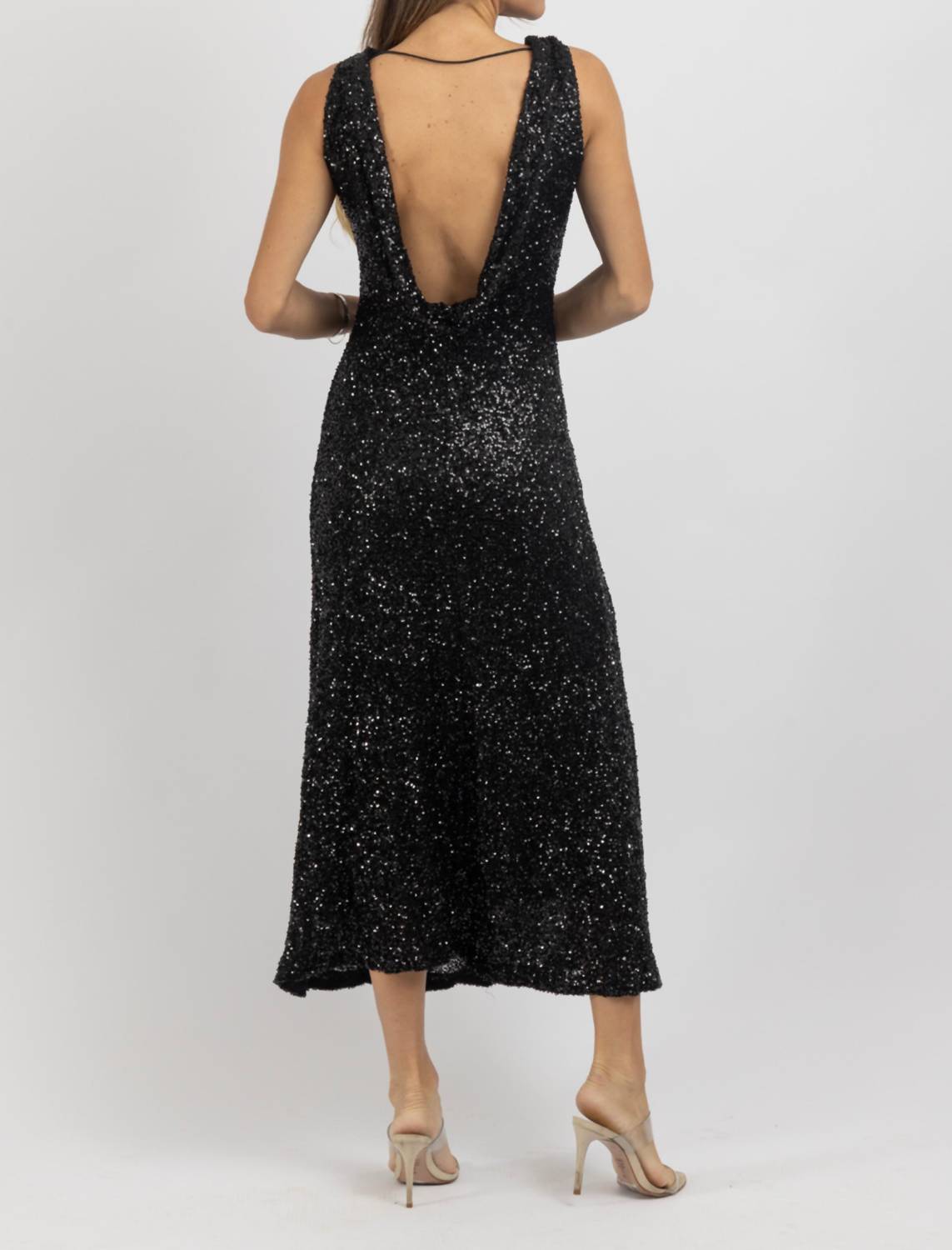 2.7 August Apparel - Jill Backless Maxi Dress
