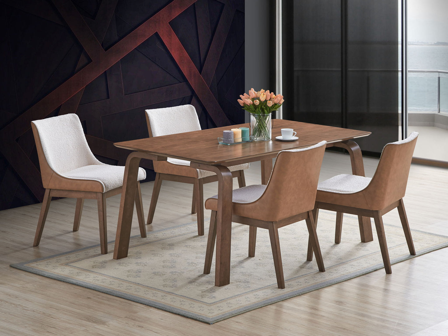 Ginny Walnut Dining Table