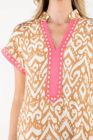 Thml - Olmec Print Mini Dress