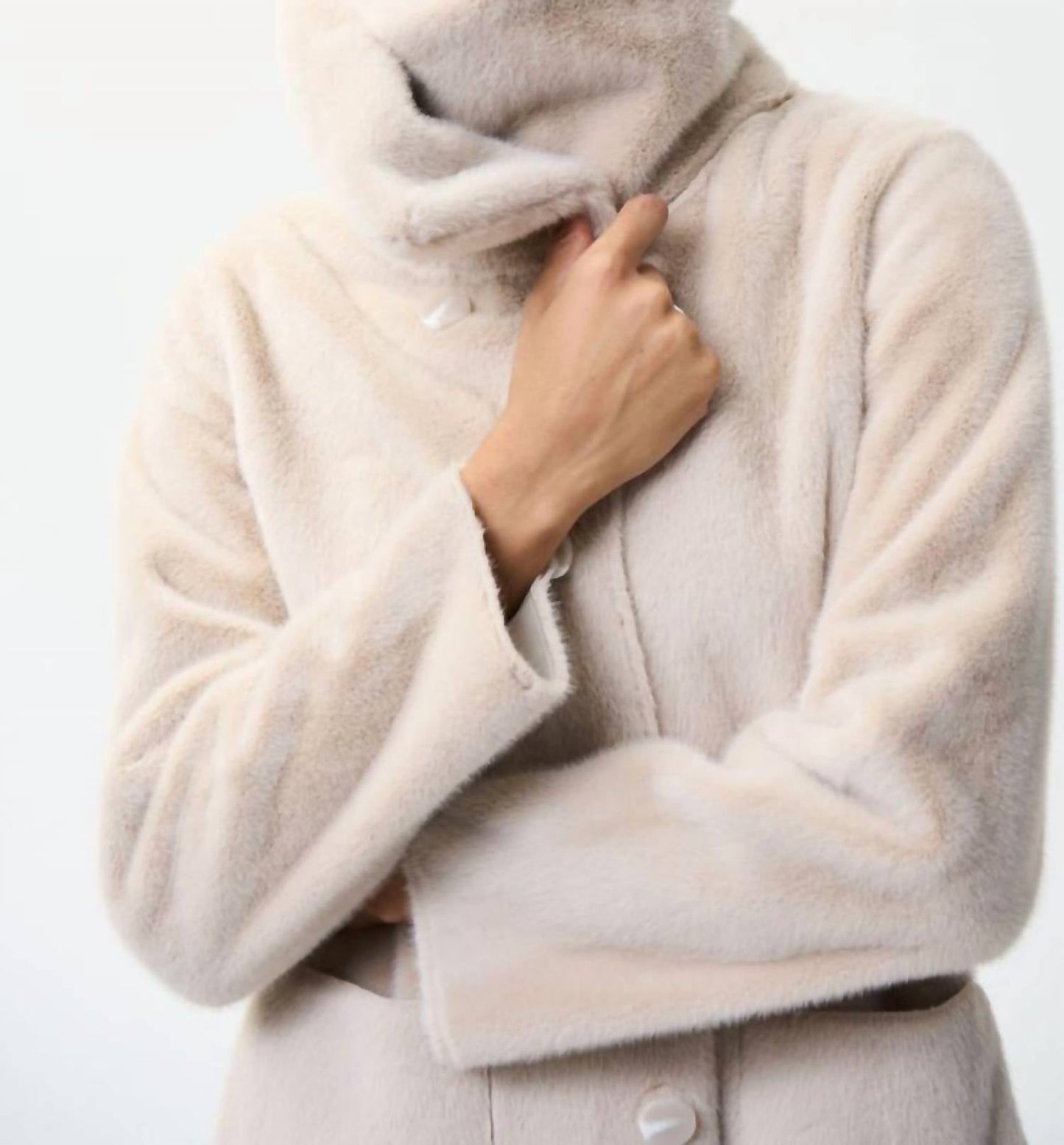 Joseph Ribkoff - Women's Faux Fur Reversible Coat